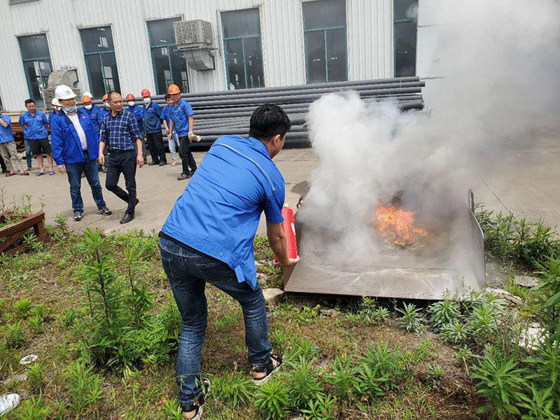 万豪空间结构防火防爆应急演练活动圆满完成