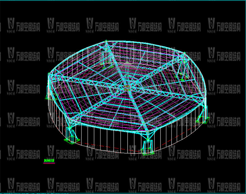 万豪2020第6标-南京园博园穹盖式膜结构棚项目