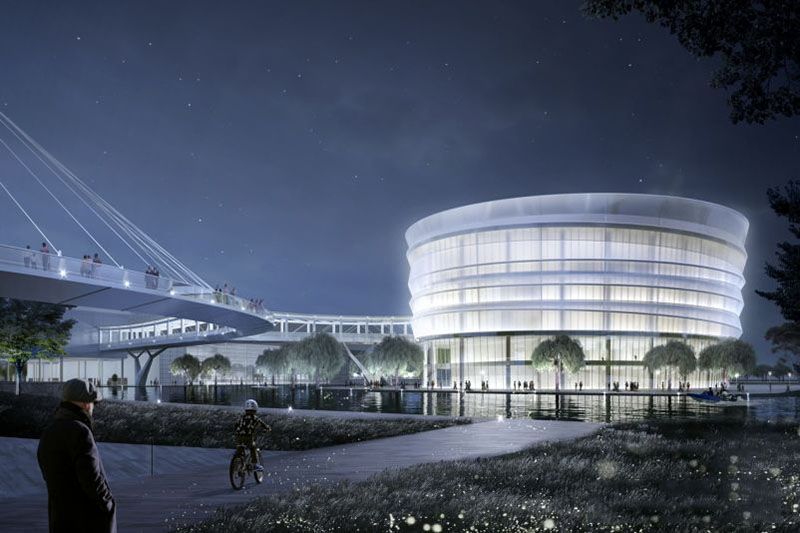 万豪2020第13标-绍兴国际会展中心一期B区会议中心PTFE膜结构工程