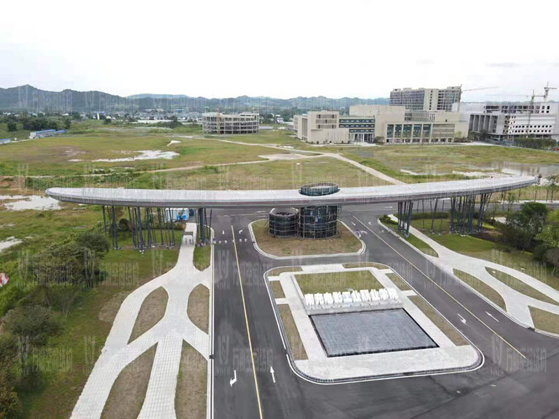 四川南充电影学院景观膜结构项目赏析