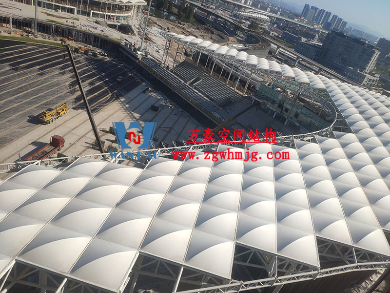 杭州亚运会棒（垒）球体育文化中心膜结构项目完工