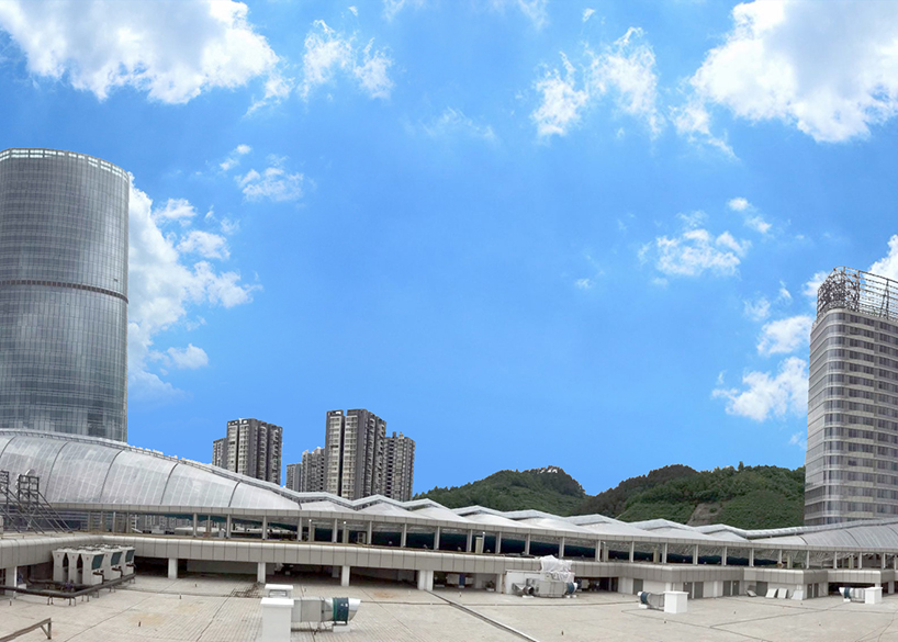 遵义高铁新城ETFE天幕膜结构