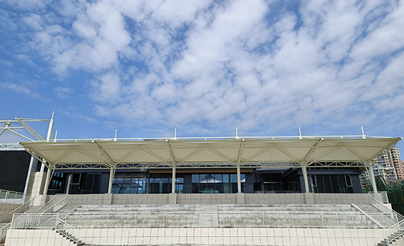 四川职业技术学院锂电科技学院建设项目看台膜结构工程