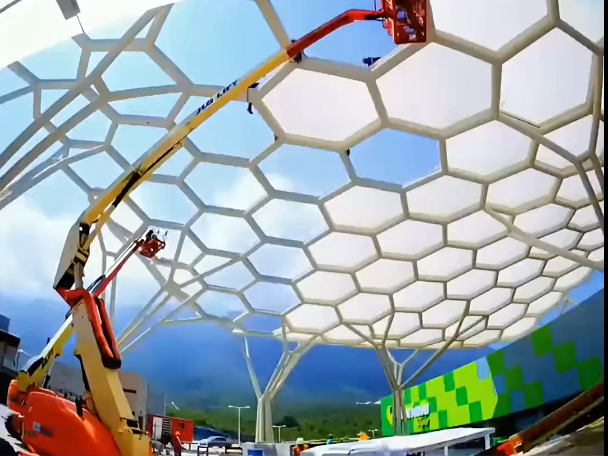 奇妙的ETFE膜结构，自带艺术气息的膜结构