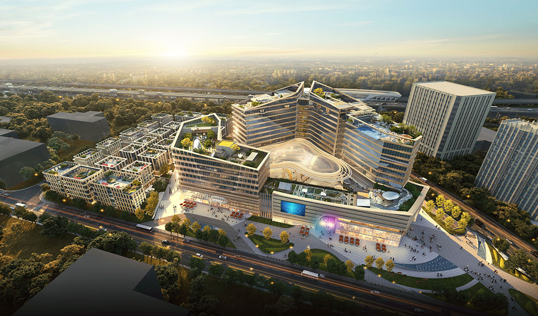 捷报频传！浙江萬豪集团中标上海宝山商办项目中庭天幕