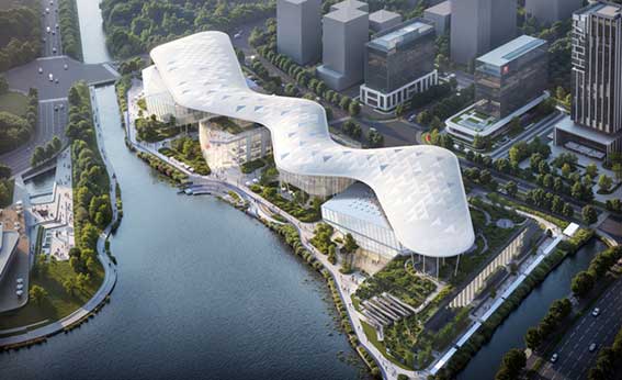 ​日知湖公园PTFE膜结构项目