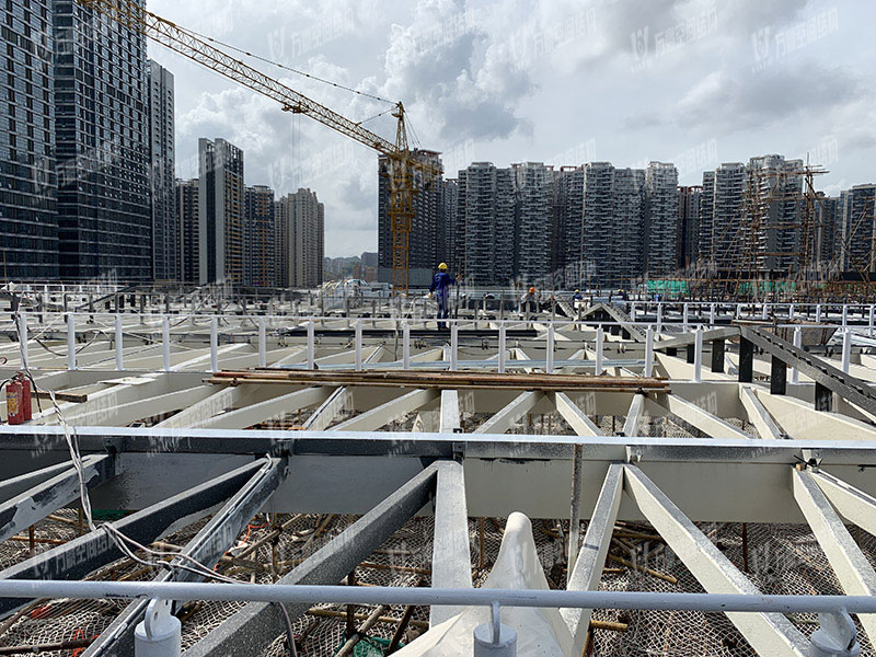 深圳龙华地铁站ETFE天幕膜结构项目