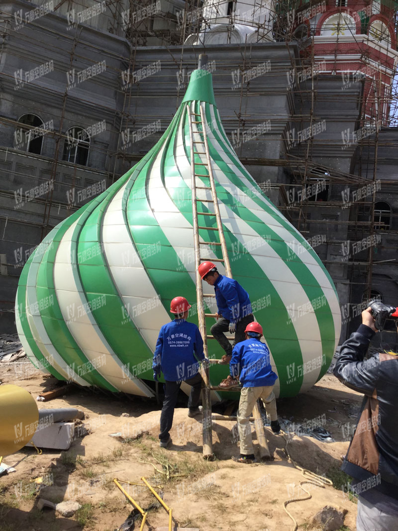 圆明新园皇家园林俄罗斯馆穹顶